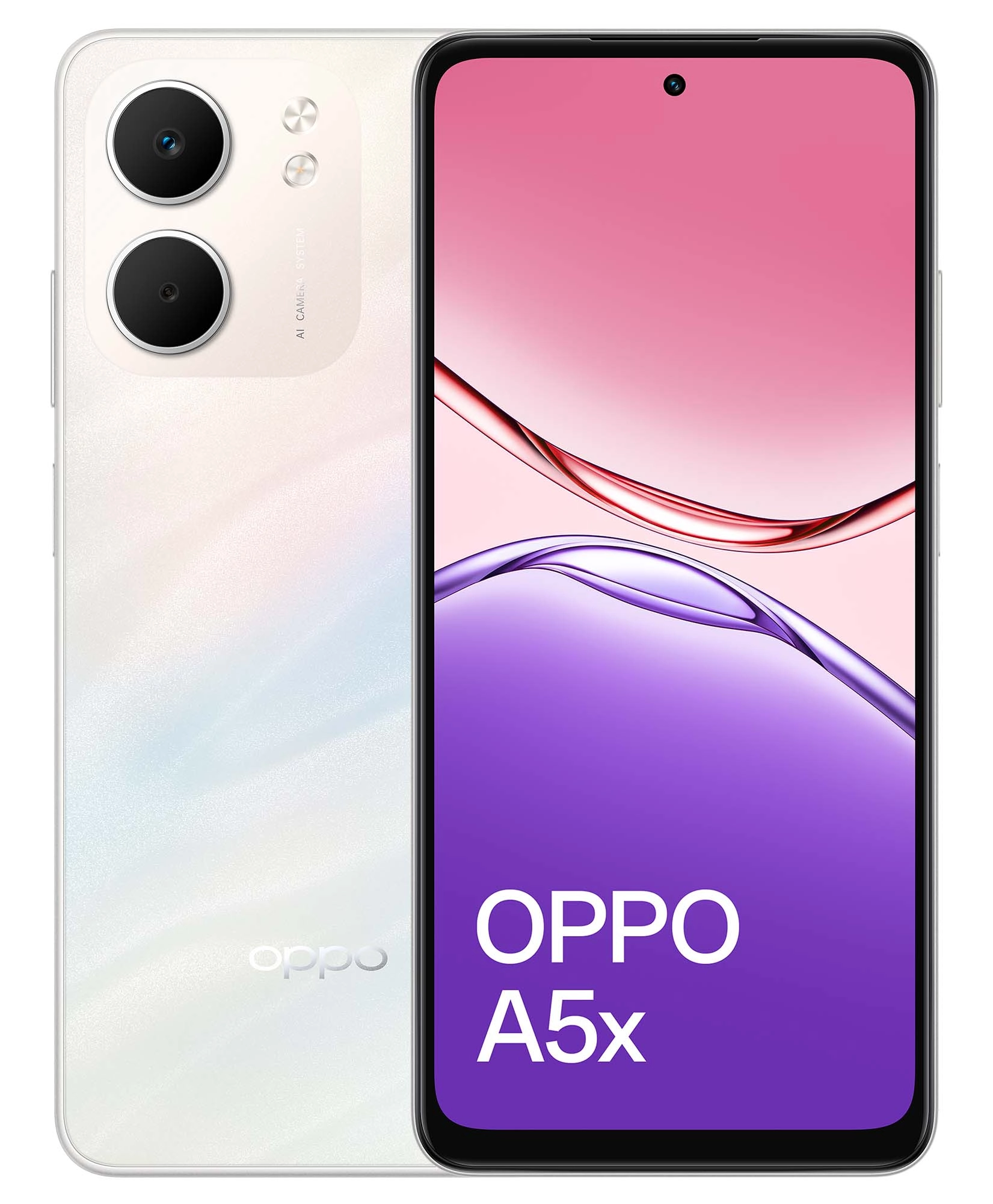 Smartfon OPPO A5x 4/128GB 6,67" 90Hz 32Mpix Biały