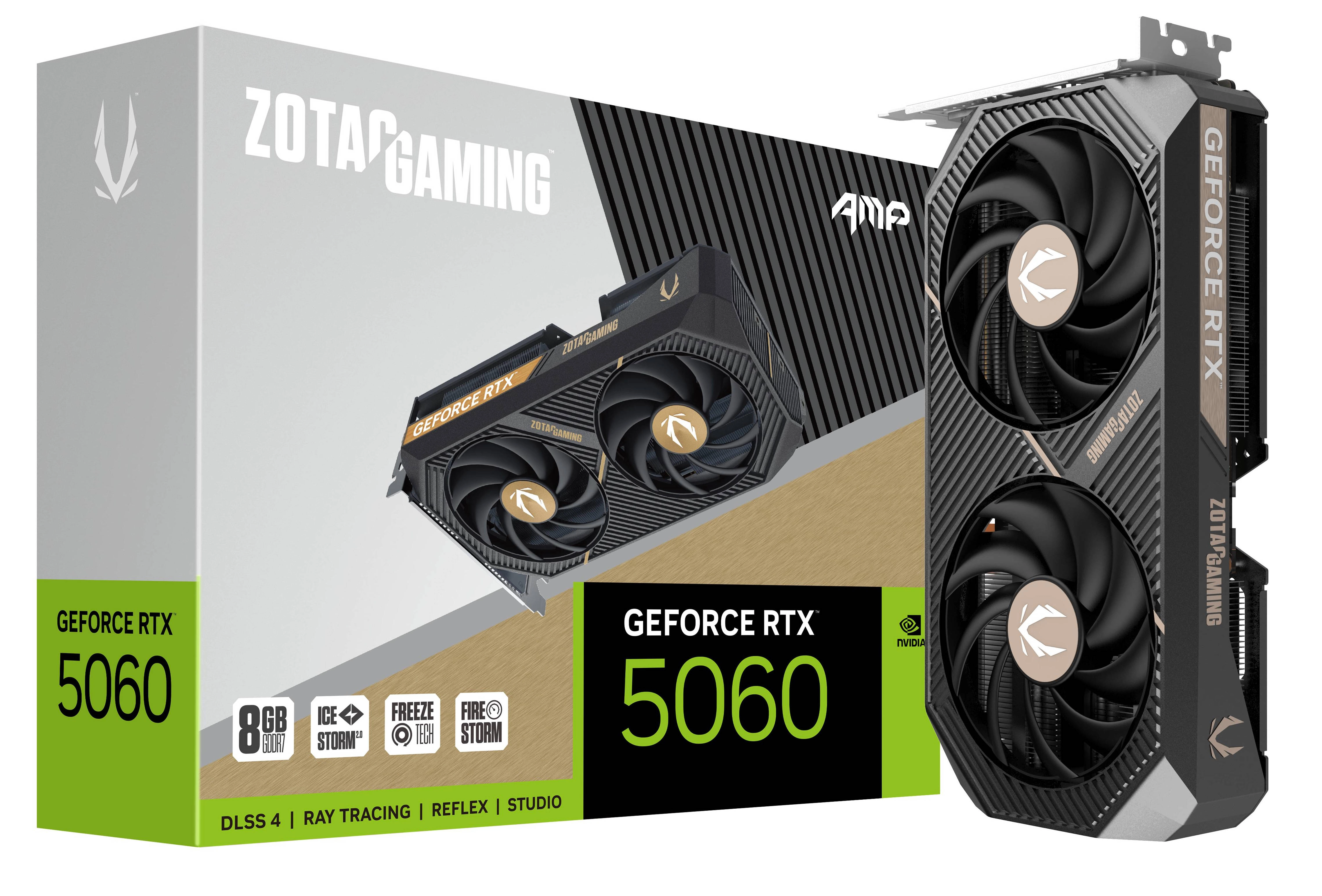 Karta graficzna Zotac GeForce RTX 5060 AMP 8GB GDDR7 128bit DLSS 4