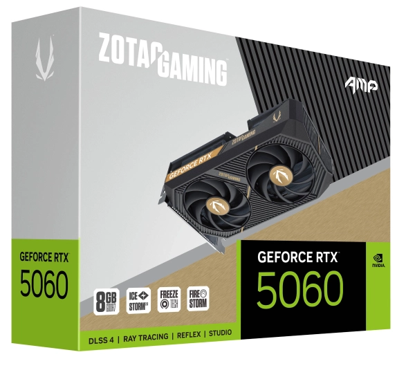 Zotac GeForce RTX 5060 AMP 8GB GDDR7 128bit DLSS 4 - Kup na Raty - RRSO 0%