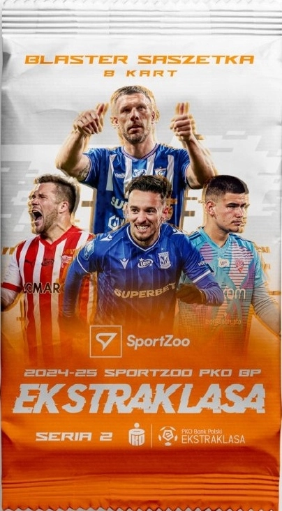 Karty kolekcjonerskie SportZoo Ekstraklasa PKO BP Sezon 2024/25 - Seria 2 Saszetka BLASTER