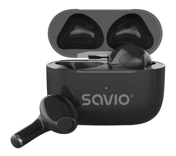 Savio TWS-02 PRO Douszne Bluetooth 5.4 Czarny