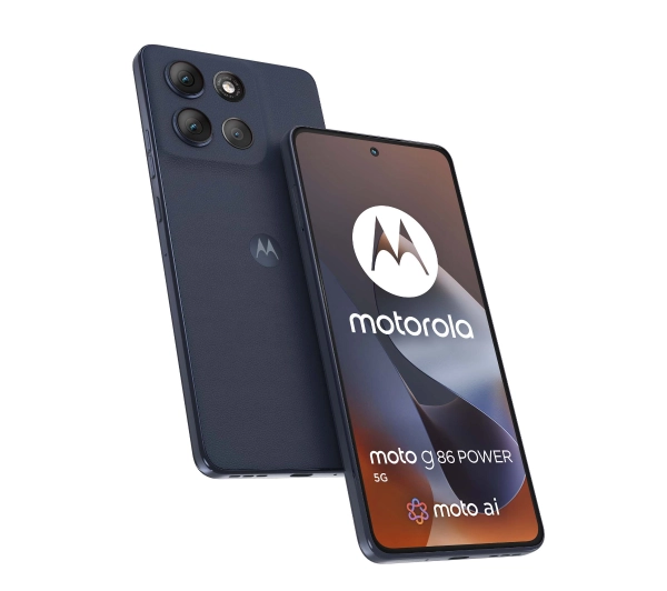 Motorola moto G86 Power 5G 12/256GB Funkcje AI 6,67" 120Hz 50Mpix Granatowy - ⚡ BESTSELLERY ⚡ - Kup na Raty - RRSO 0%
