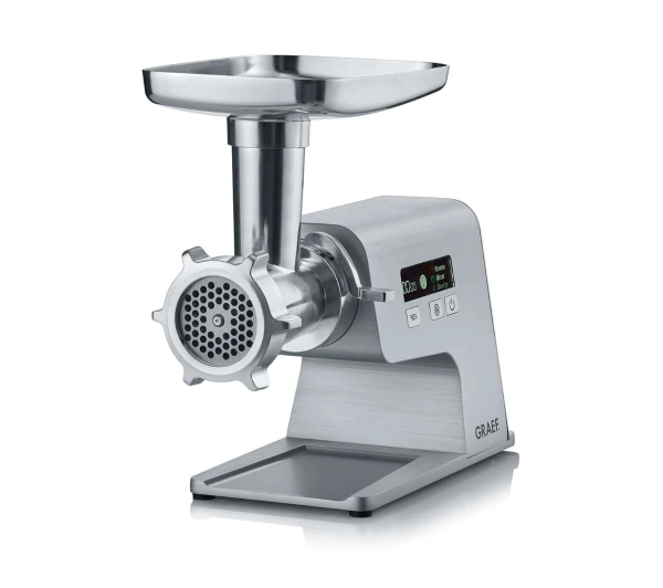Maszynki do mięsa - Graef MultiWolf FW 500 2500W 3 sitka Nasadka do formowania ciastek Nasadka do kebabów