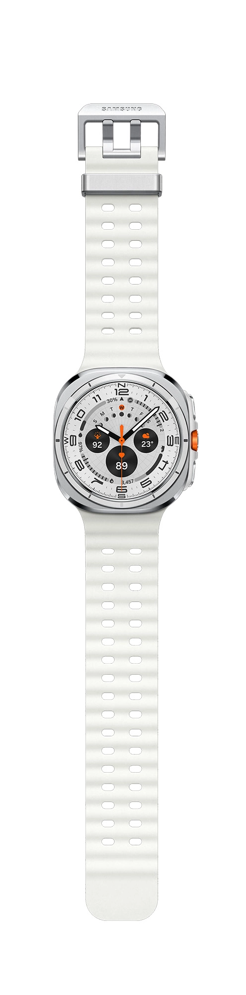 фото Смарт-годинник Samsung Galaxy Watch Ultra 2025 Titanium White (SM-L705FAW1)