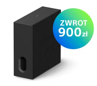 Sony BRAVIA Theatre Sub 7 SA-SW7 Aktywny Bezprzewodowy Czarny do soundbar BRAVIA Theater Bar