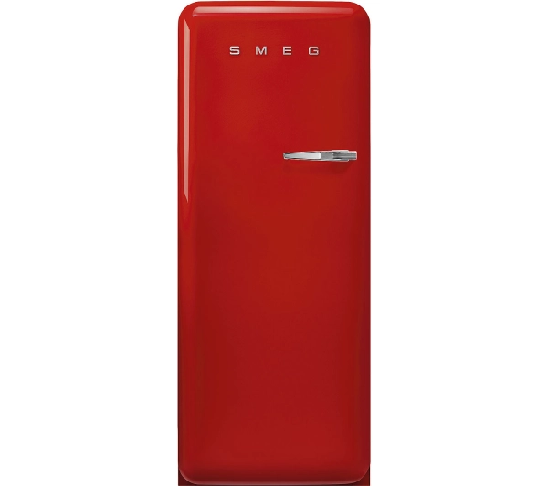 Lodówki - Smeg FAB28LRD5 Chłodziarka No Frost 153cm Czerwony