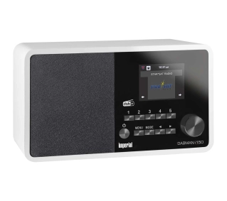 Imperial DABMAN i150 Radio FM DAB+ Internetowe Wi-Fi Biały - Kup na Raty - RRSO 0%