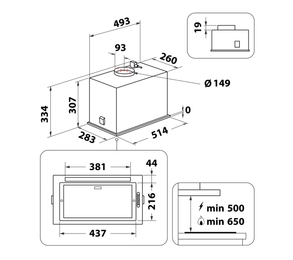 Whirlpool WCT3 63F LTX Inox - TRZECI -55%, ALBO 5-TY ZA 1ZŁ - Kup na Raty - RRSO 0%