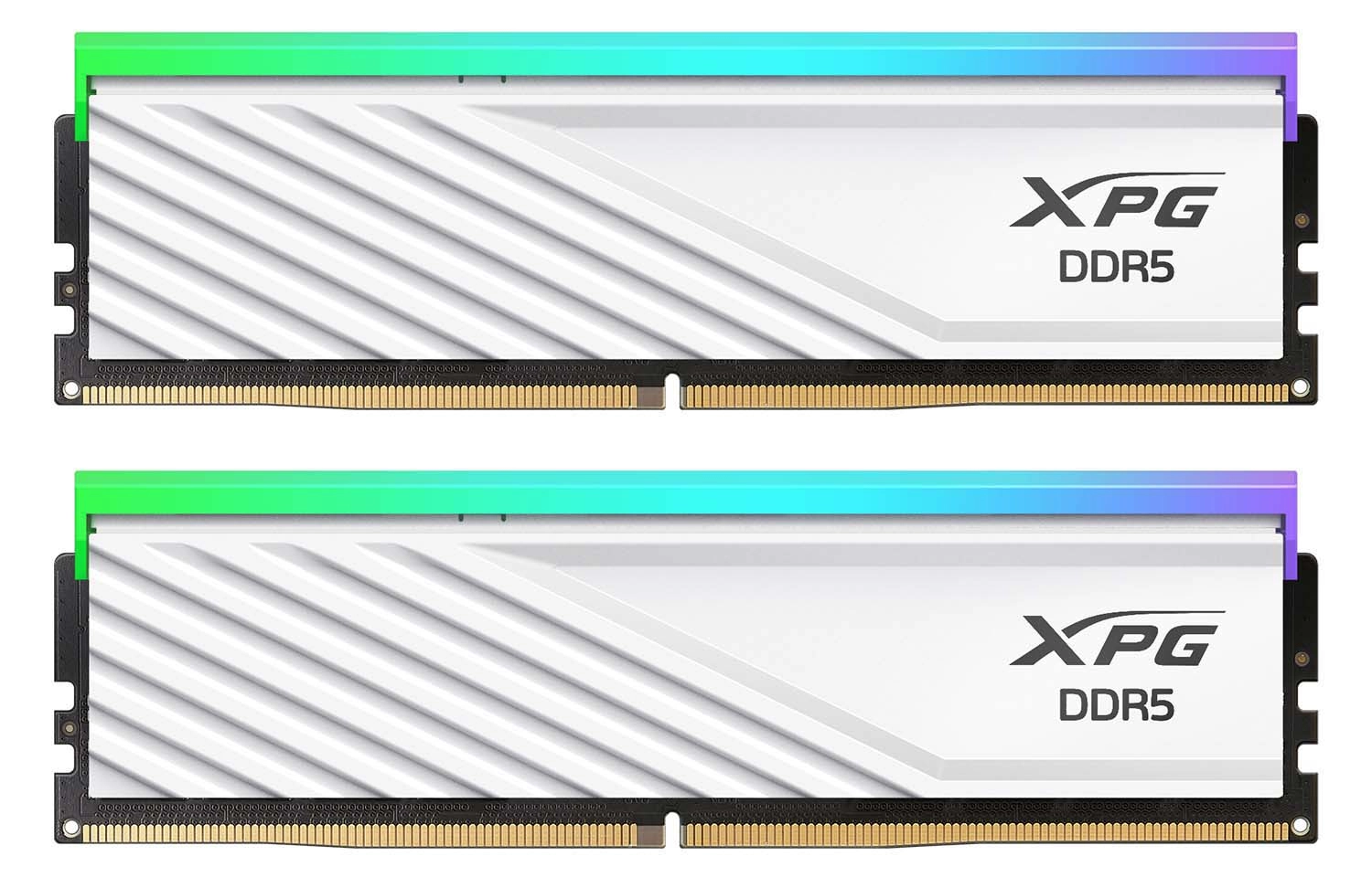 Pamięć RAM Adata XPG Lancer Blade RGB DDR5 32GB (2x16GB) 6000 CL36 Biały