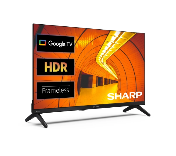 Sharp 24HF2765E 24" HD Ready Google TV DVB-T2 - Kup na Raty - RRSO 0%