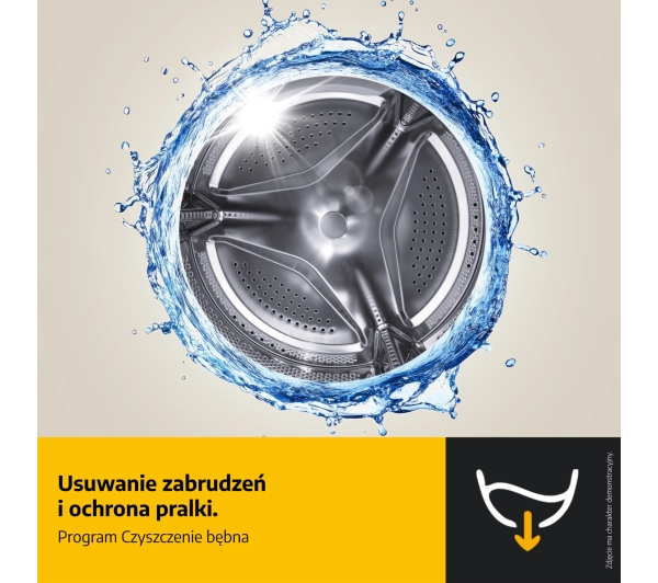 Whirlpool WAM 87WB PL AI AdaptiveWash Funkcje AI 8kg 1400obr/min Zdalne sterowanie - Kup na Raty - RRSO 0%