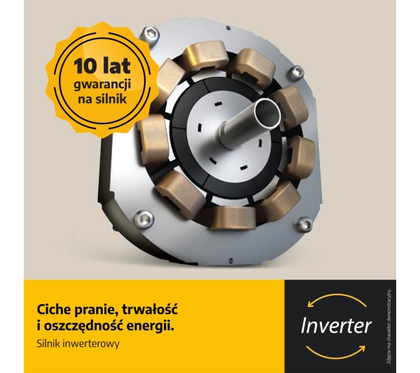 Whirlpool WAM 87WB PL AI AdaptiveWash Funkcje AI 8kg 1400obr/min Zdalne sterowanie - Kup na Raty - RRSO 0%