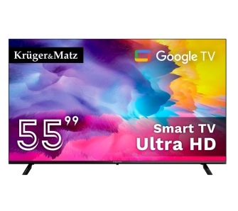 Telewizor Kruger & Matz 55U730QB 55" UHD Google TV DVB-T2