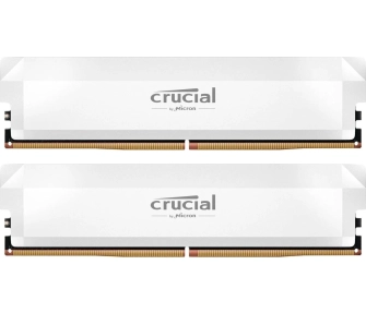 Pamięć RAM Crucial Pro Overclocking DDR5 64GB (2x32GB) 6000 CL40 Biały