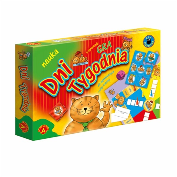 Gra planszowa Dni Tygodnia