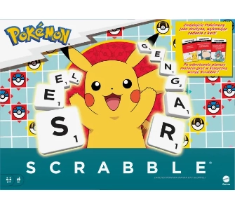 Gra planszowa Scrabble Pokemon