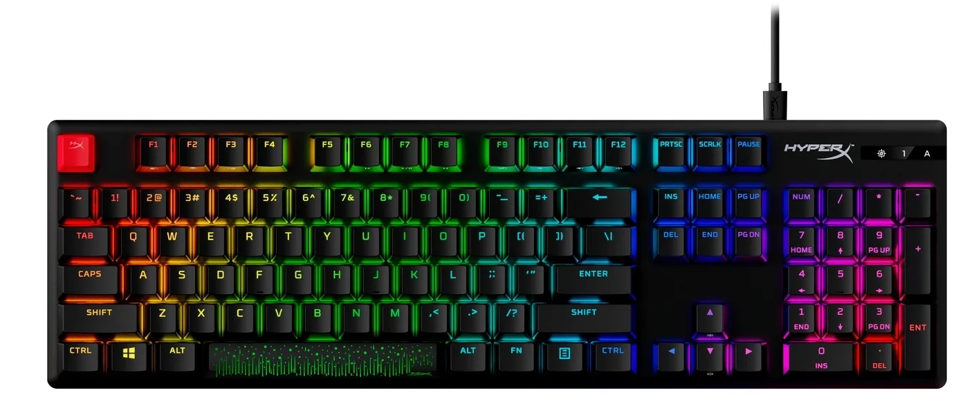 Klawiatura mechaniczna HyperX Alloy Origins PBT HX Czarny