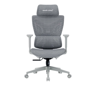 Anda Seat X-Air Mega XL Mesh Gamingowy do 120kg Tkanina Szaro-różowy - Kup na Raty - RRSO 0%