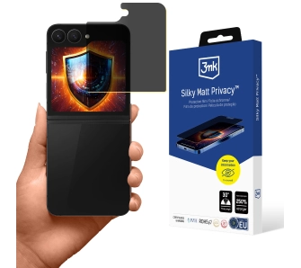 Folia ochronna 3mk Silky Matt Privacy do Samsung Galaxy Z Flip 6/ 7 FE