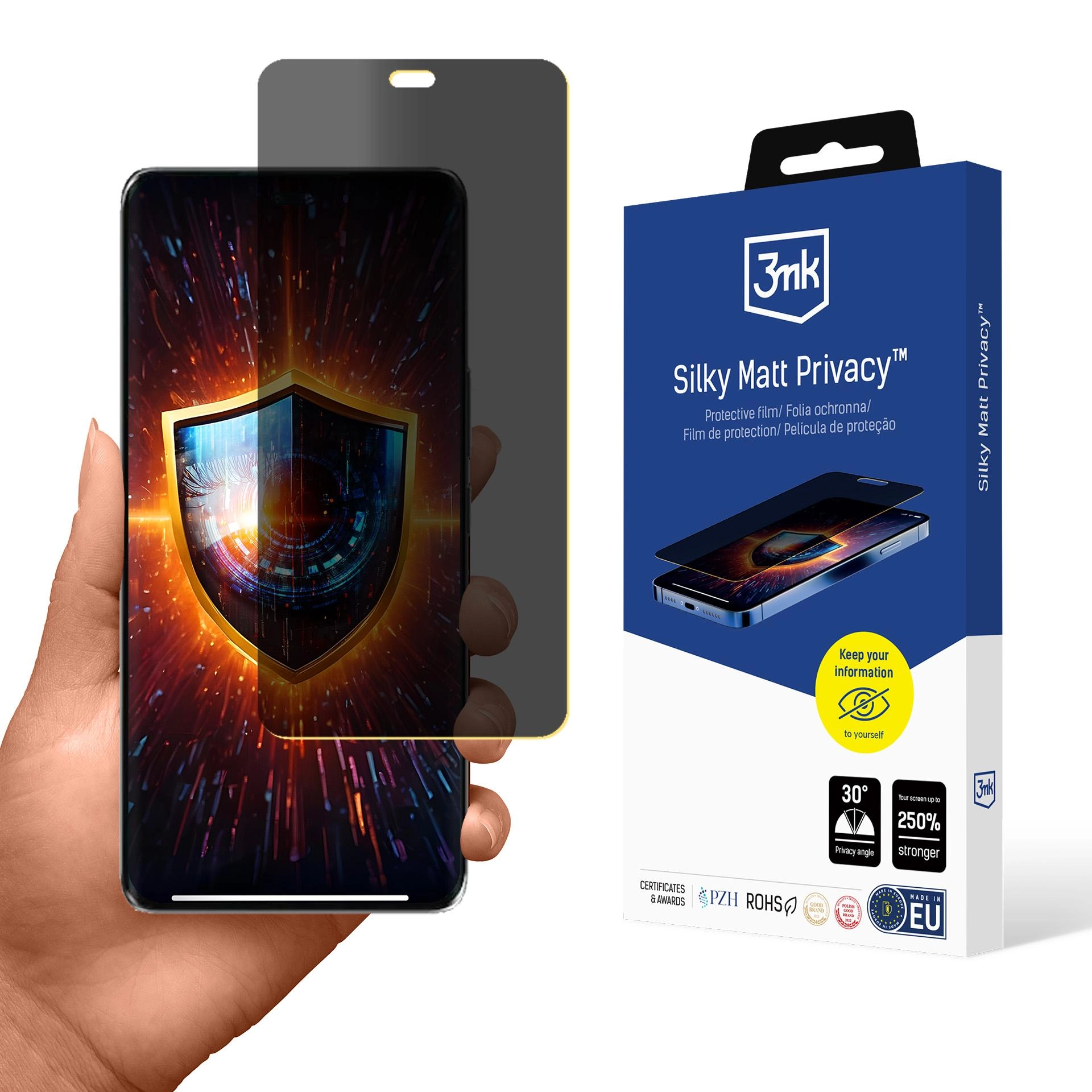 Folia ochronna 3mk Silky Matt Privacy do Honor Magic 7 Lite