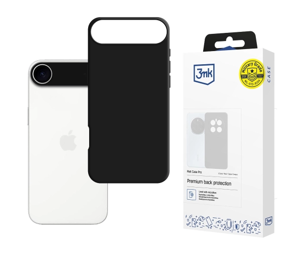 Etui 3MK Matt Case Pro do Apple iPhone Air Czarny