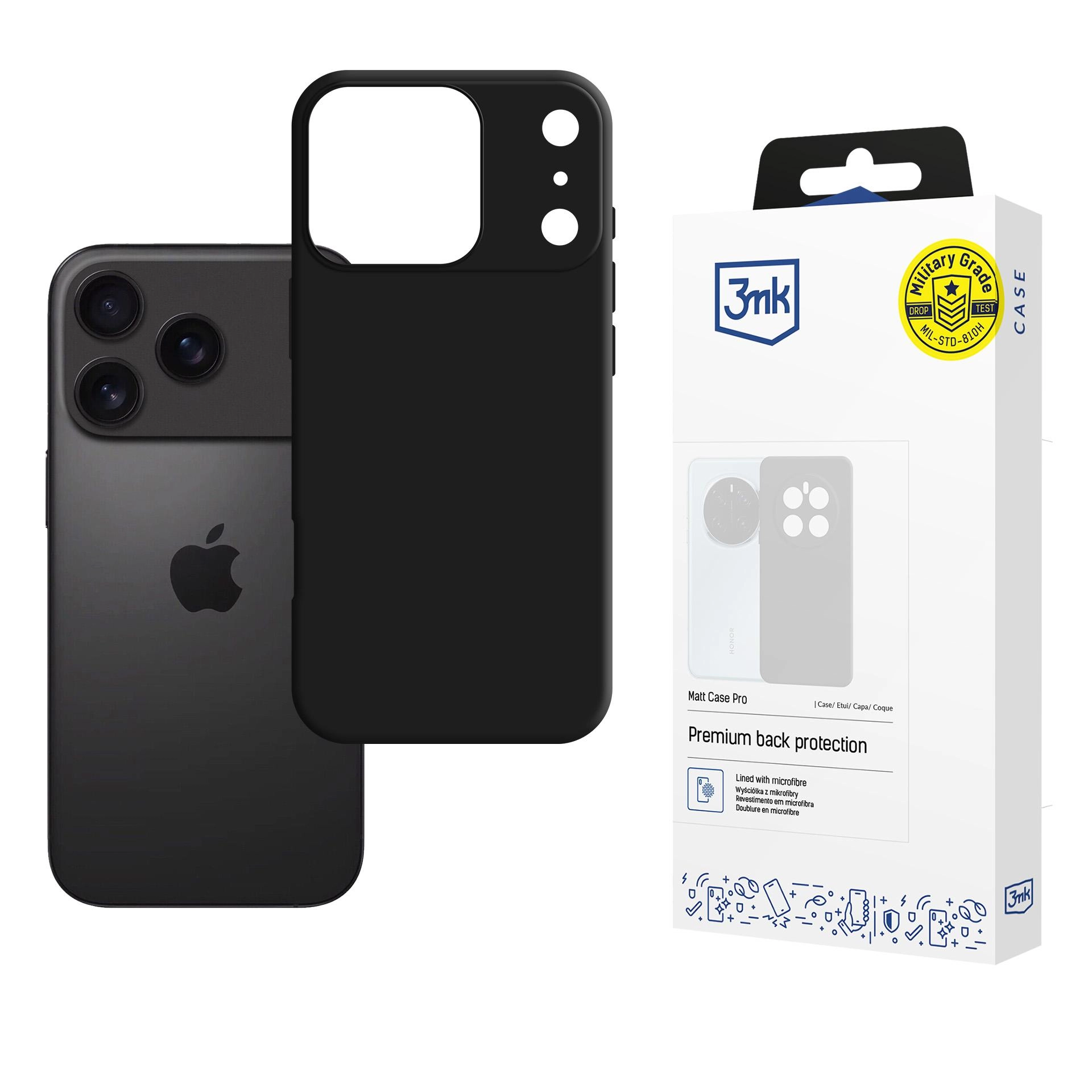 Etui 3mk Matt Case Pro do Apple iPhone 17 Pro Max