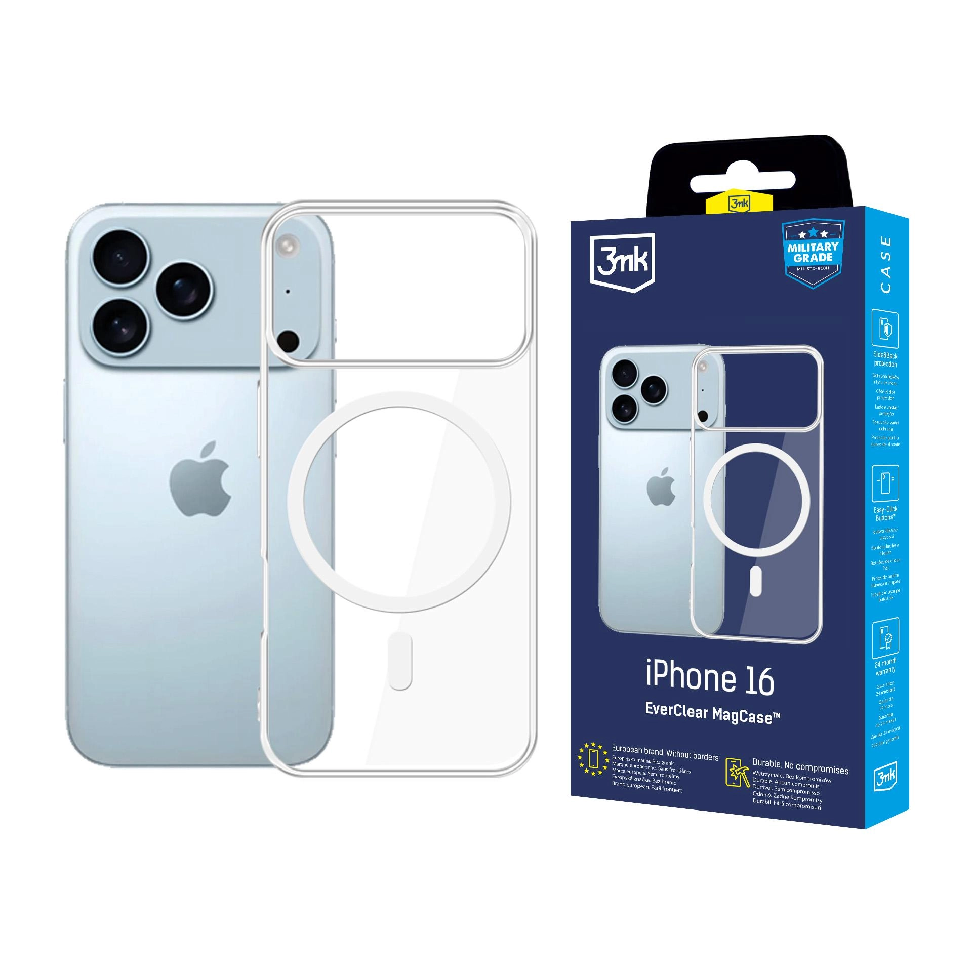 Etui 3mk 3mk EverClear MagCase do iPhone 17 Pro Max / 18 Pro Max