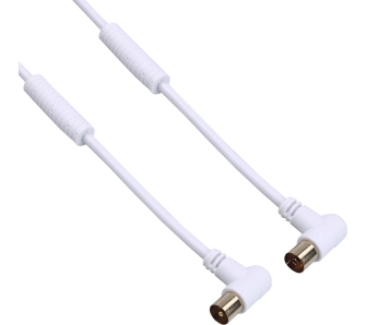 Kabel antenowy TechniSat 76-4832-01 1,5m Biały