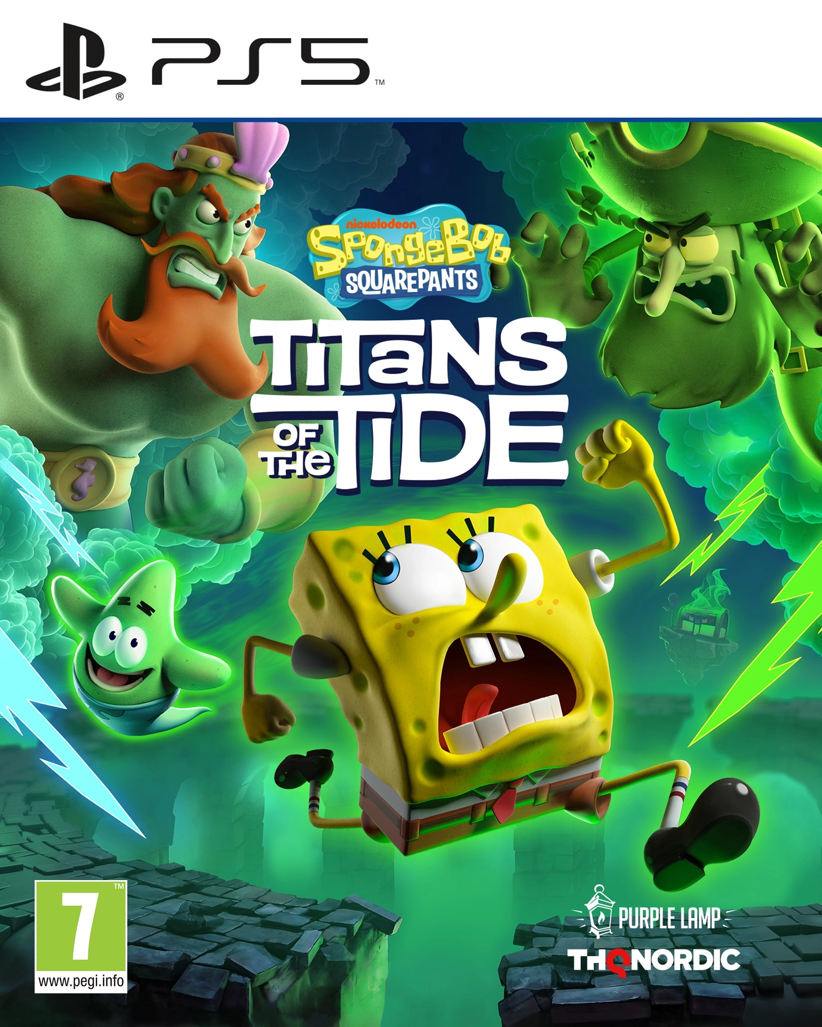Spongebob Kanciastoporty Titans of the Tide Gra na PS5