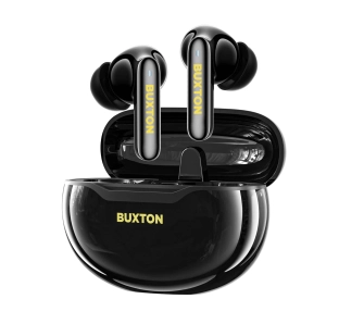 Słuchawki bezprzewodowe Buxton BTW 7200 TUYA Dokanałowe Bluetooth 5.4 Czarny