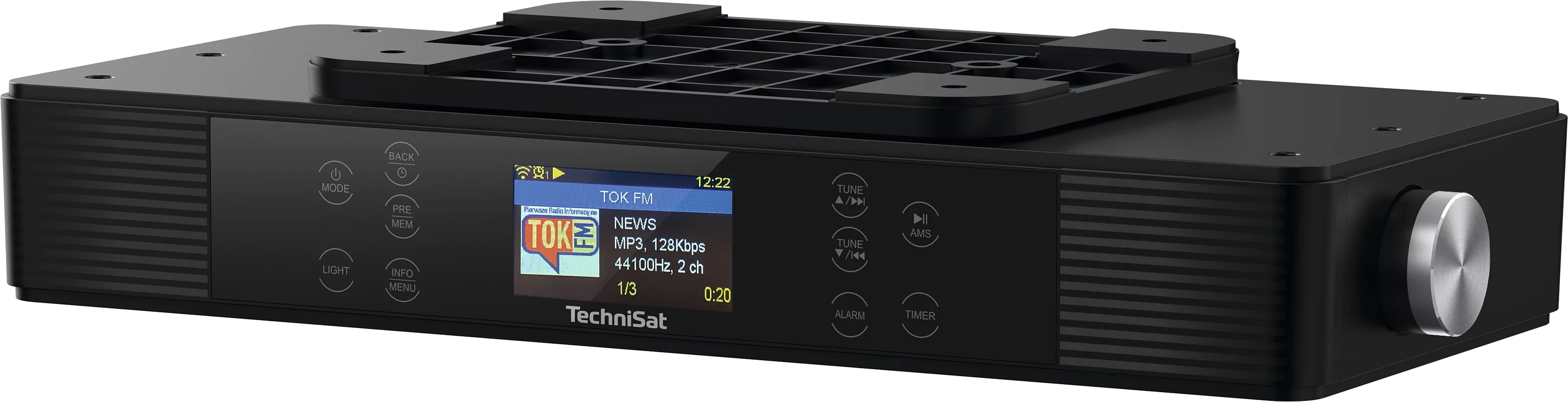 Radioodbiornik TechniSat KITCHENRADIO IR Radio FM Internetowe Bluetooth Czarny