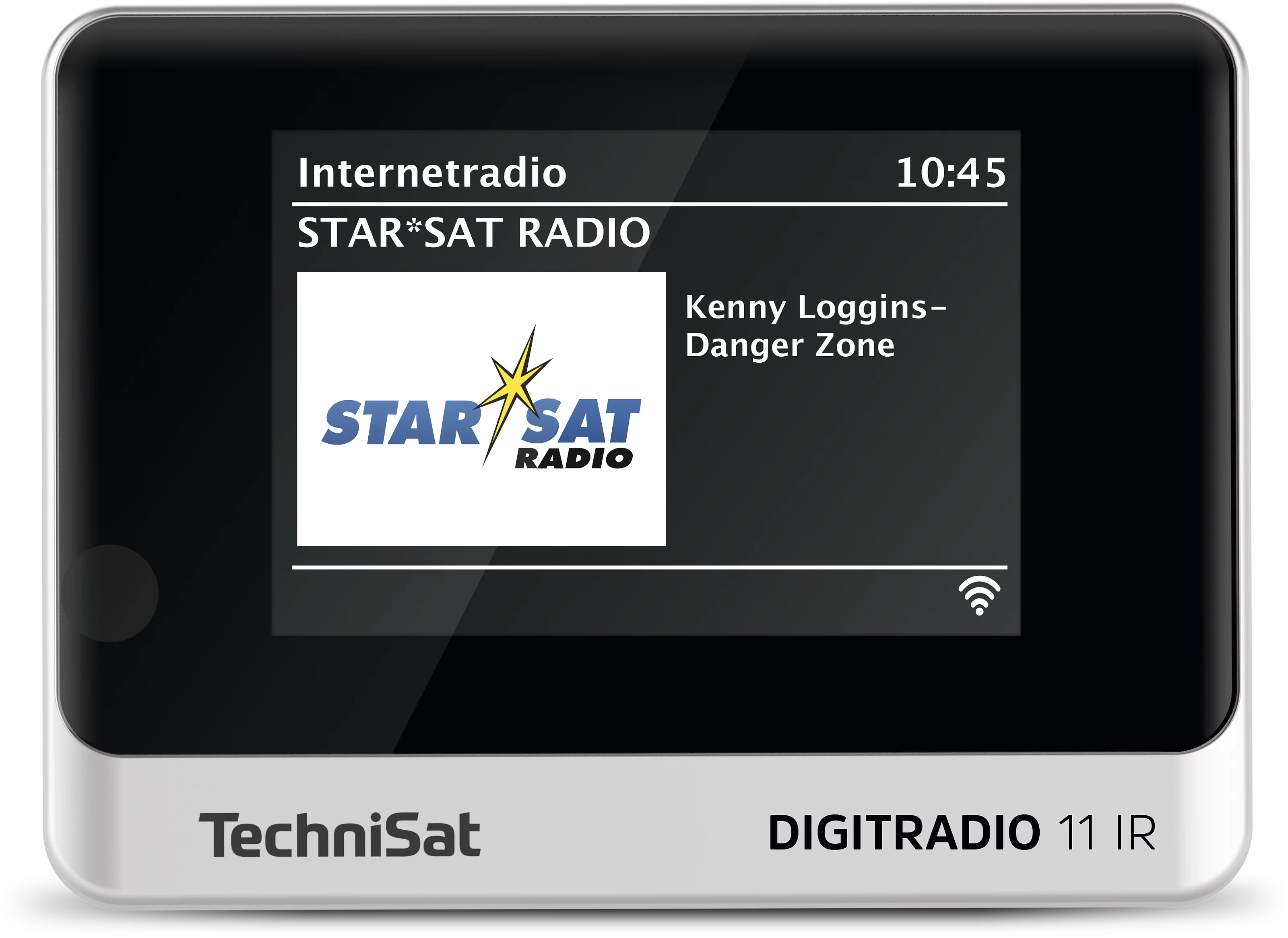 Radioodbiornik TechniSat DIGITRADIO 11 IR Radio FM DAB+ Internetowe Bluetooth Czarno-srebrny Brak głośników
