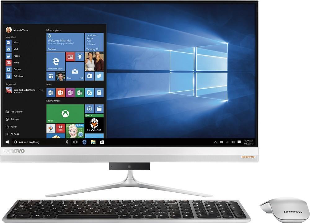 Komputer Lenovo IdeaCentre 510S  i5-6200U  - 23" - 8GB RAM -  1TB Dysk -  GF930A - Win10
