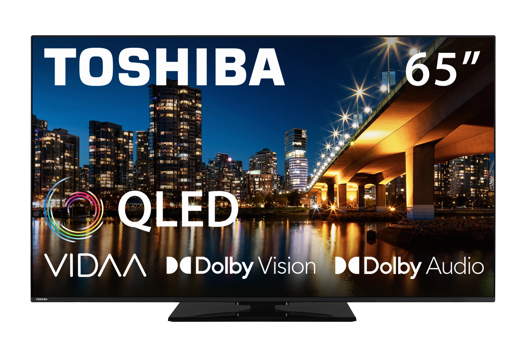 Telewizor Toshiba 65QV3463DG 60" QLED 4K Smart TV VIDAA Dolby Vision HDMI 2.1 DVB-T2