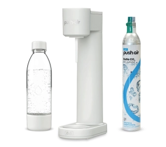 Saturator Dafi PushAir Piaskowy + Nabój z gazem CO2