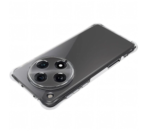 Bizon elastyczne etui Salpa + 2x folia na ekran Clear Pack do Oppo Find X8 Pro