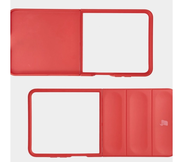 Bizon Tur do Samsung Galaxy Z Flip7 Czerwony