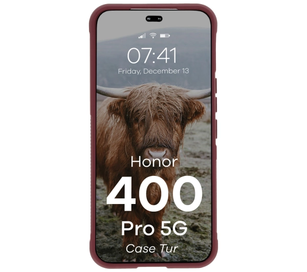 Bizon Tur do Honor 400 Pro 5G Ciemnofioletowy