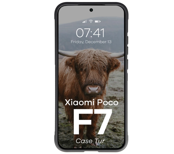Bizon Tur do Xiaomi POCO F7 Czarny