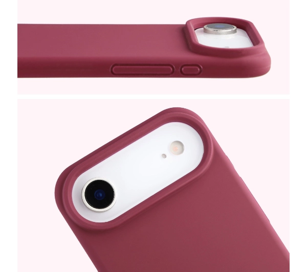 Bizon Soft do Apple iPhone Air Śliwkowy