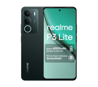 Smartfon realme P3 Lite 8/256GB Funkcje AI 6,67" 120Hz 50Mpix Zielony