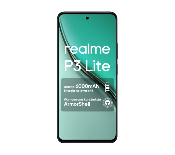 realme P3 Lite 8/256GB Funkcje AI 6,67" 120Hz 50Mpix Zielony - ⚡ BESTSELLERY ⚡ - Kup na Raty - RRSO 0%