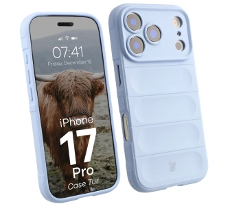 Etui Bizon Tur do Apple iPhone 17 Pro Jasnoniebieski
