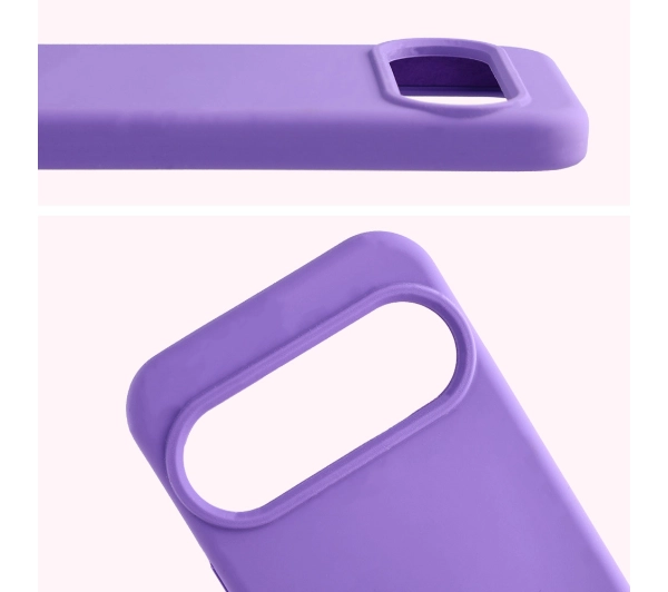 Bizon Soft do Google Pixel 10 / Google Pixel 10 Pro Fioletowy