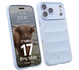 Etui Bizon Tur do Apple iPhone 17 Pro Max / 18 Pro Max Jasnoniebieski