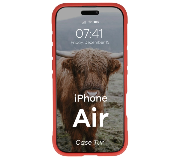 Bizon Tur do Apple iPhone Air Czerwony