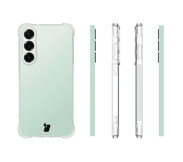 Bizon Salpa do Samsung Galaxy S25 FE Przezroczysty