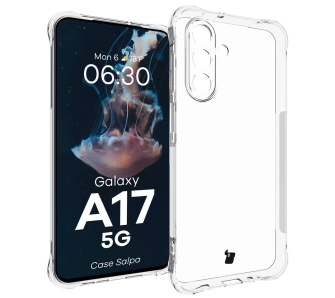 Etui Bizon Salpa do Samsung Galaxy A17 5G Przezroczysty