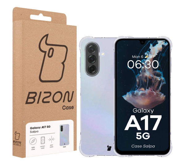 Bizon Salpa do Samsung Galaxy A17 5G Przezroczysty
