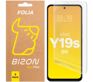 Bizon 2 x matowa Film Sun do Vivo Y19s